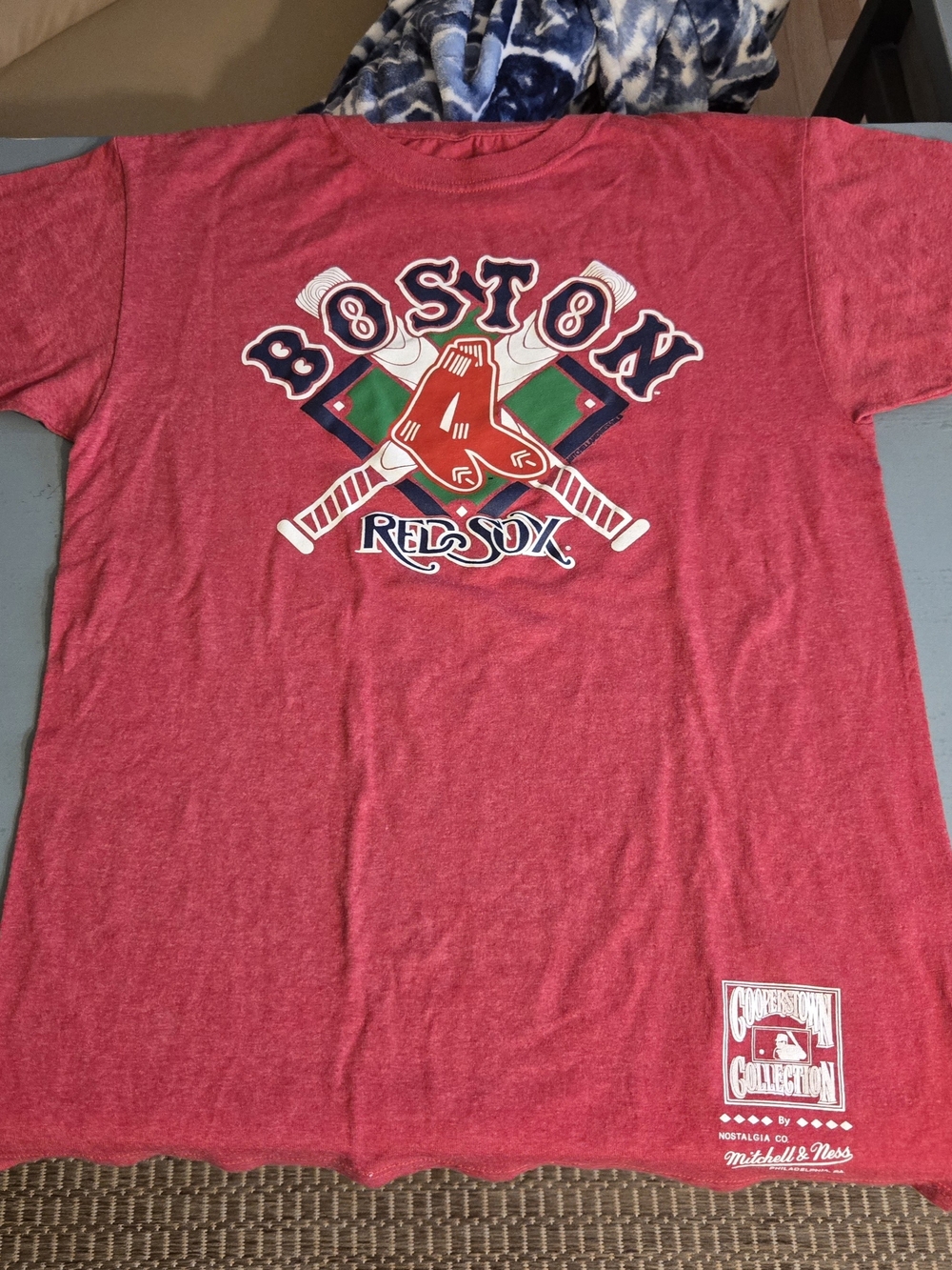 Nostalgia Red Boston Red SoxShort Sleeve Tee S
